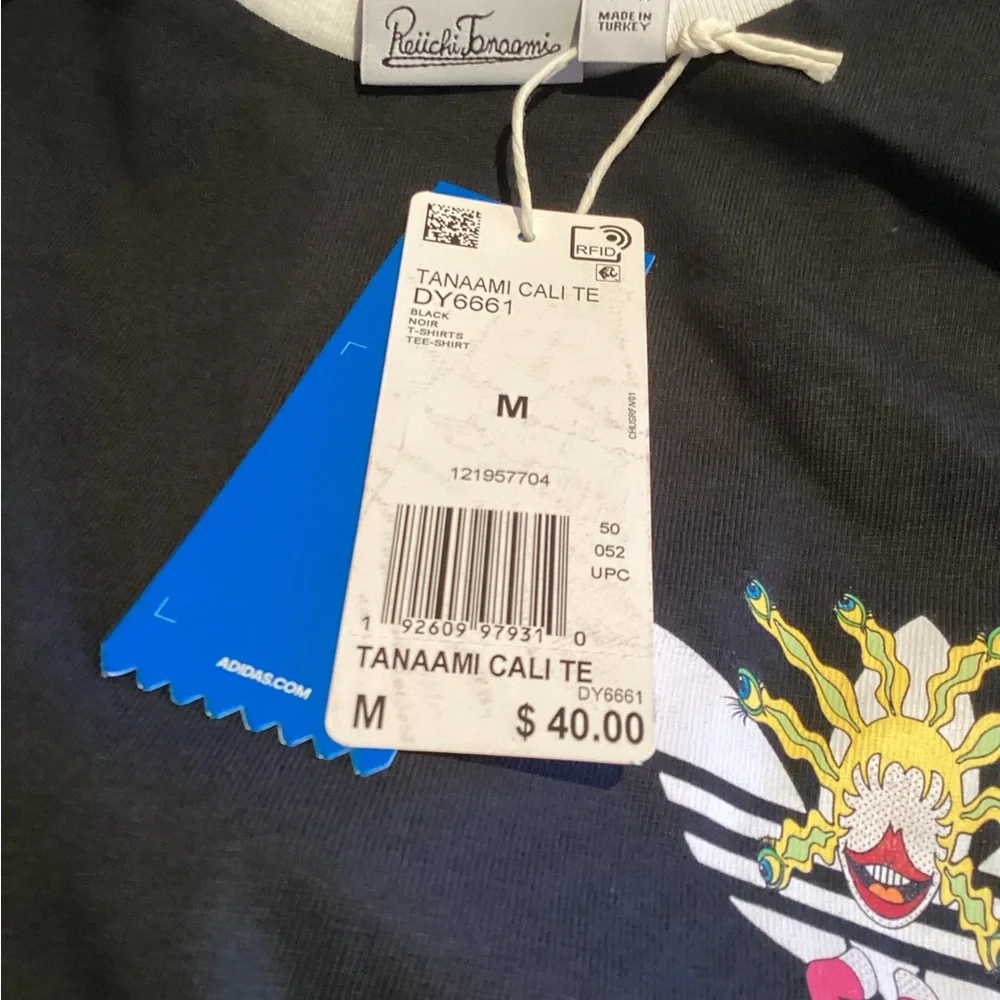 Adidas x Keiichi Tanaami Cali Tee DY6661 Men's Size Medium